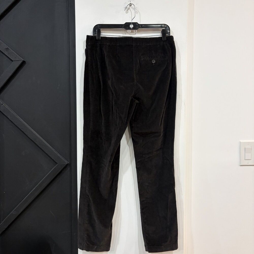 Brown J Jill Corduroy Chino Pants Size 10 Cotton - Picture 5 of 6
